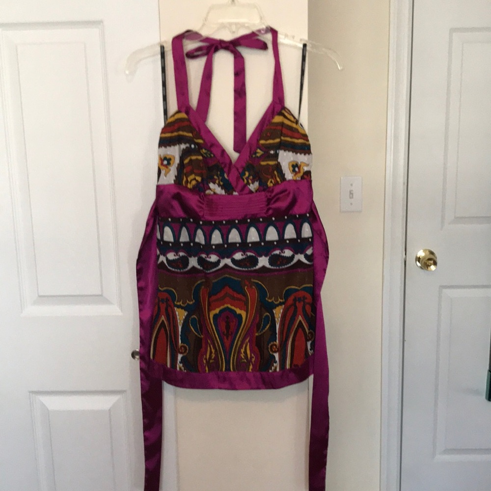 Paisley Halter Top